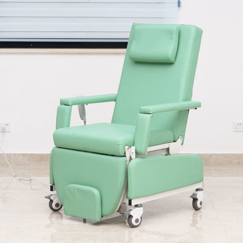 Sillón para hemodiálisis eléctrico - HO-S12-5 - Hongkong Medi - de 3 secciones / con ruedas / Trendelenburg