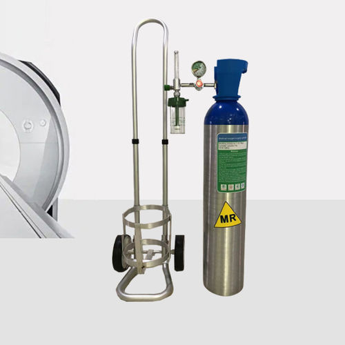 Botella de gas médico de oxígeno - HO-M11  - Hongkong Medi - con descompresor / compatible con IRM / amagnética