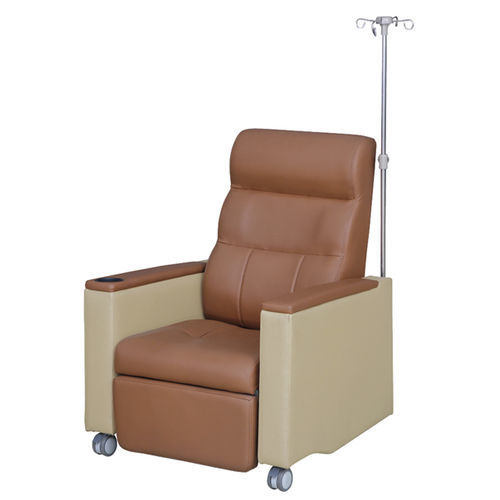 Sillón para extracción de sangre eléctrico - S-9 - Hongkong Medi - manual / 3 secciones / con ruedas