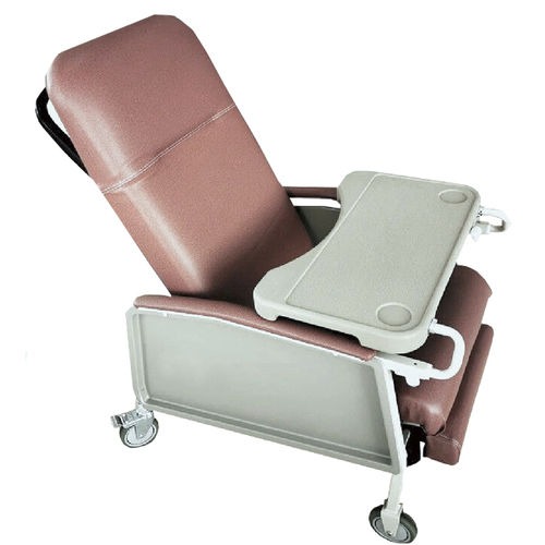 Sillón de descanso reclinable - HO-S13-3 - Hongkong Medi - con respaldo regulable / con reposapiernas / con ruedas