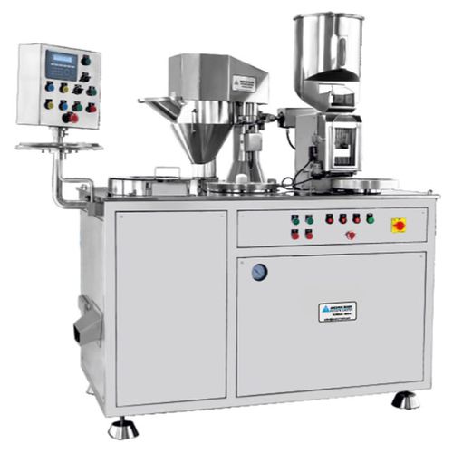 Llenadora para cápsulas - PHARMAFILL CF2 - Anchor Mark Private Limited - automática / Auger / de pie