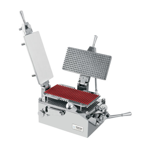 Llenadora para cápsulas - MCF 300 - Anchor Mark Private Limited - manual / ponderal / de mesa