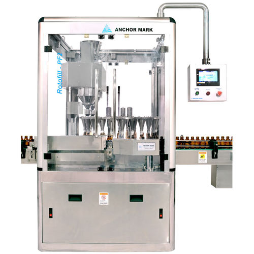Máquina de llenado automática - PF 120 - Anchor Mark Private Limited - ponderal / rotativa / Auger