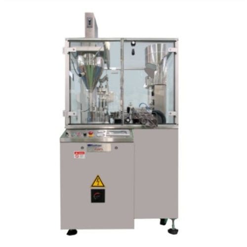 Máquina de llenado enteramente automática - FP-40 EasiFILL - Qualicaps - de vacío / de tornillo / de pie