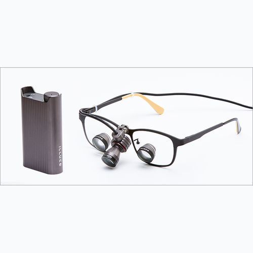 Fotóforo quirúrgico - IHL-1000  - Illuco Corporation - LED / con batería recargable / para lupa binocular