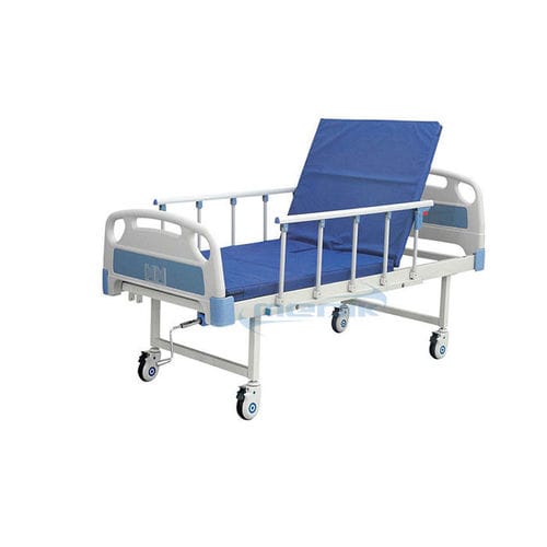 Cama de hospital - YA-M1-1 - Zhangjiagang Medi Medical Equipment - manual / de altura fija / con ruedas