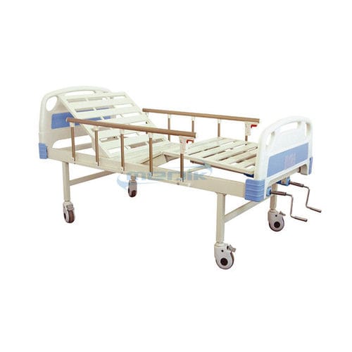 Cama de hospital - YA-M2-6 - Zhangjiagang Medi Medical Equipment - manual / de altura fija / con ruedas