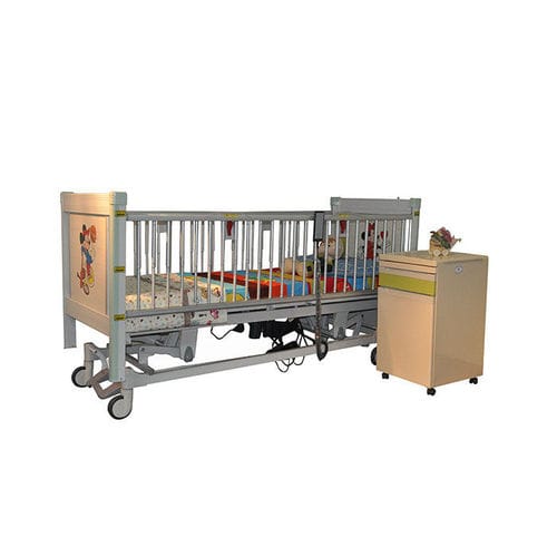 Cama de hospital - YA-PD5-3 - Zhangjiagang Medi Medical Equipment - eléctrica / pediátrica / de altura regulable