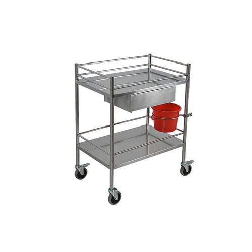 Carro médico - MK-S07 - Zhangjiagang Medi Medical Equipment - para instrumental / de carga / de acero inoxidable