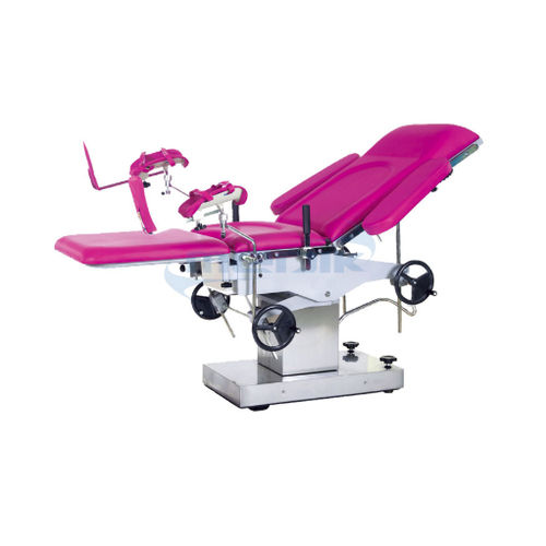 Camilla de exploración ginecológica - MC-H04 - Zhangjiagang Medi Medical Equipment - para adulto / hidráulica / de altura variable