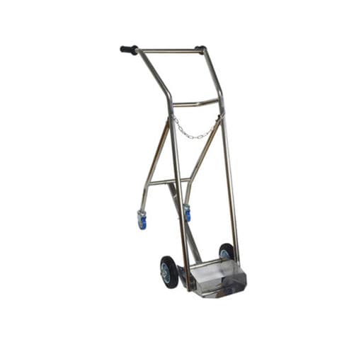 Carro médico - MK-S35 - Zhangjiagang Medi Medical Equipment - para instrumental / portacilindros de oxígeno / para transporte