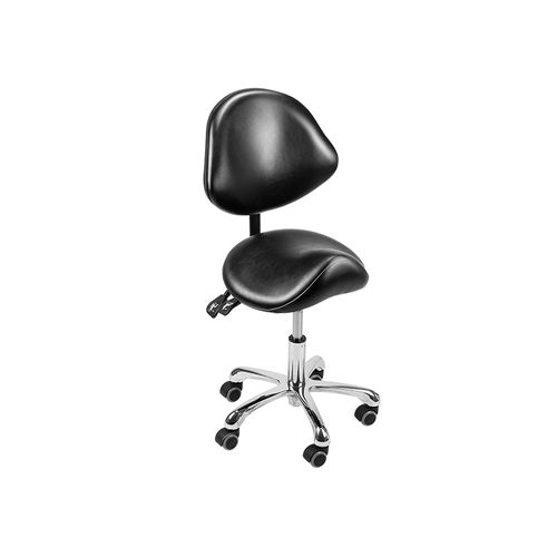Taburete de altura variable - YA-S06 - Zhangjiagang Medi Medical Equipment - para consulta médica / neumático / con respaldo
