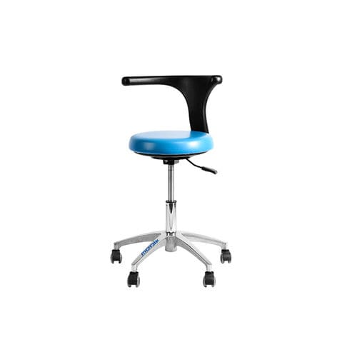 Taburete de altura variable - YA-S07 - Zhangjiagang Medi Medical Equipment - para consulta médica / con respaldo