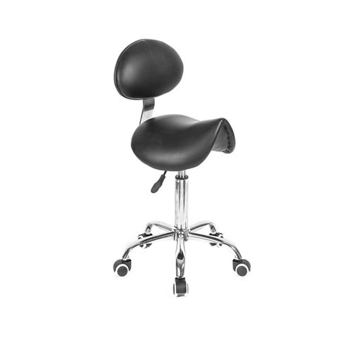 Taburete para cirujano - YA-S05 - Zhangjiagang Medi Medical Equipment - de altura variable / neumático / con respaldo