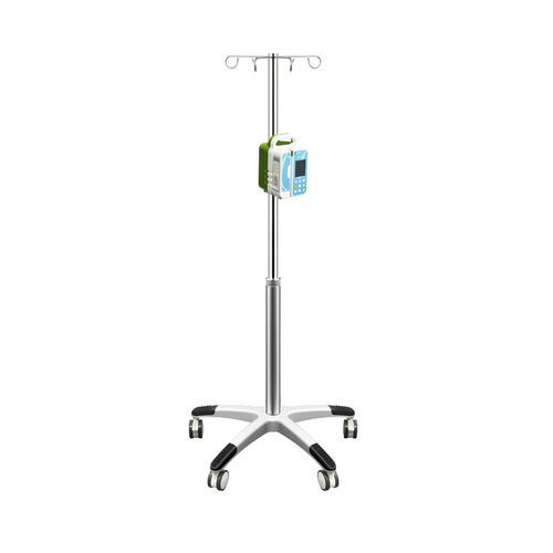 Portasueros con ruedas - MK-IS05 - Zhangjiagang Medi Medical Equipment - 4 ganchos / 2 ganchos / telescópico