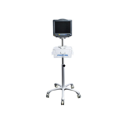 Carro médico - MK-IS07 - Zhangjiagang Medi Medical Equipment - para monitor / multifunción / con canasta