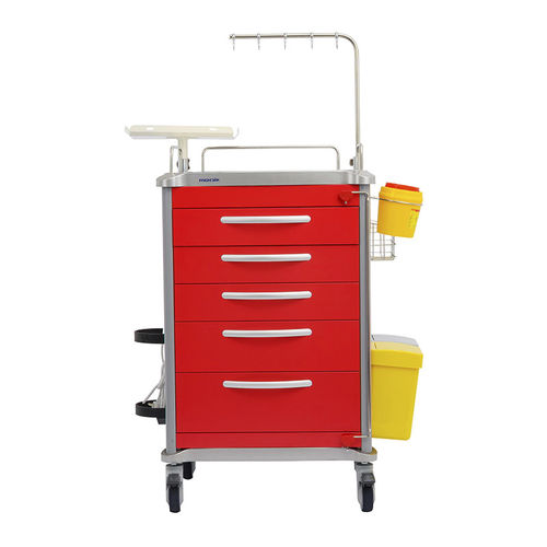 Carro médico - MK-C01 - Zhangjiagang Medi Medical Equipment - para medicamentos / para cuidados / de aluminio