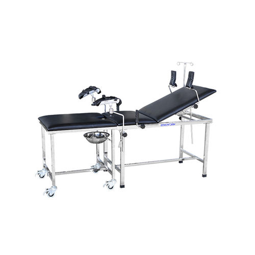 Cama de parto - MC-C10 - Zhangjiagang Medi Medical Equipment - con ruedas / de 3 secciones