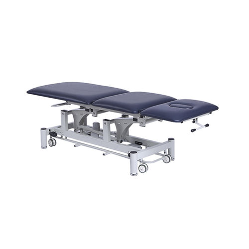 Mesa de reconocimiento de fisioterapia - YA-ET-D02 - Zhangjiagang Medi Medical Equipment - eléctrica / de altura variable / con respaldo regulable