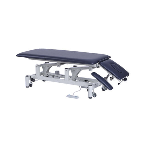 Mesa de reconocimiento eléctrica - YA-ET-D06 - Zhangjiagang Medi Medical Equipment - de altura fija / de 2 secciones