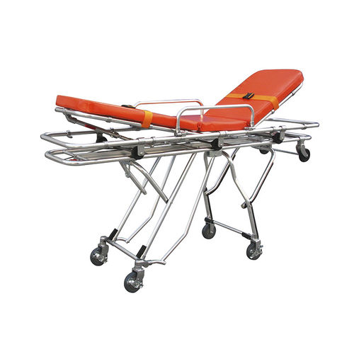 Carro camilla para ambulancias - YA-AS03 - Zhangjiagang Medi Medical Equipment - manual / autocargable / plegable
