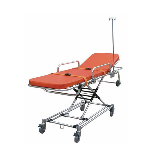 Carro camilla para ambulancias - YA-AS04 - Zhangjiagang Medi Medical Equipment - manual / plegable / de altura variable