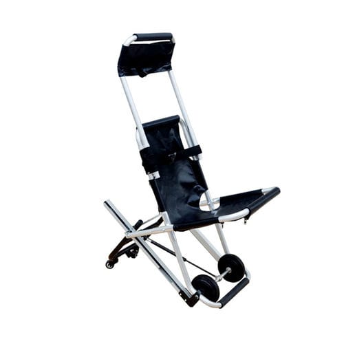 Silla tipo camilla manual - YA-SS05 - Zhangjiagang Medi Medical Equipment - plegable / 3 secciones / con ruedas
