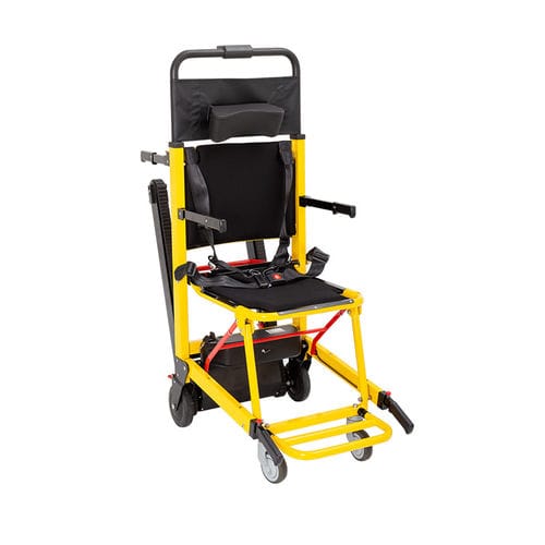 Silla tipo camilla eléctrica - YA-SS06 - Zhangjiagang Medi Medical Equipment - plegable / de 3 secciones / con ruedas