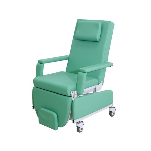 Sillón para hemodiálisis eléctrico - YA-DS-D09 - Zhangjiagang Medi Medical Equipment - de 3 secciones / con ruedas / Trendelenburg