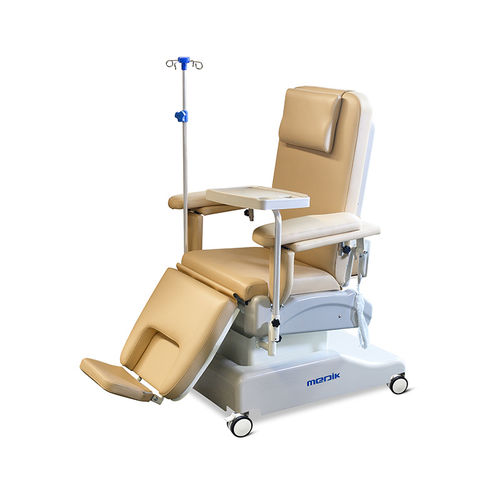 Sillón para hemodiálisis eléctrico - YA-DS-D10 - Zhangjiagang Medi Medical Equipment - de 4 secciones / con ruedas / de altura variable