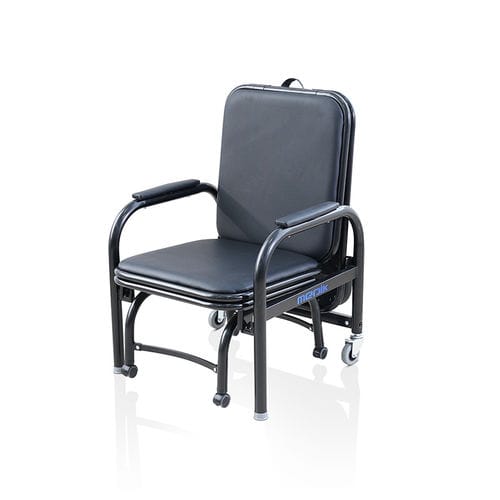 Sillón para habitación de pacientes - MK-A03 - Zhangjiagang Medi Medical Equipment - para visita / con ruedas / cama