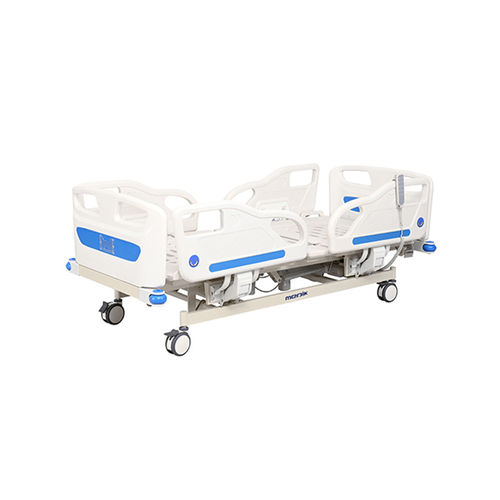 Cama médica - YA-D5-5 - Zhangjiagang Medi Medical Equipment - eléctrica / de altura regulable / con sistema de bloqueo de las ruedas