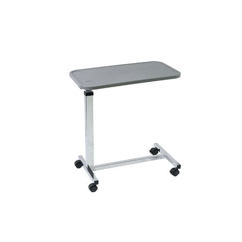 Mesa de cama de altura regulable - YA-T04 - Zhangjiagang Medi Medical Equipment - con ruedas
