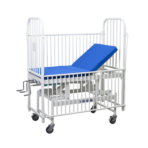 Cama de hospital - YA-PM3-2 - Zhangjiagang Medi Medical Equipment - manual / pediátrica / de altura regulable