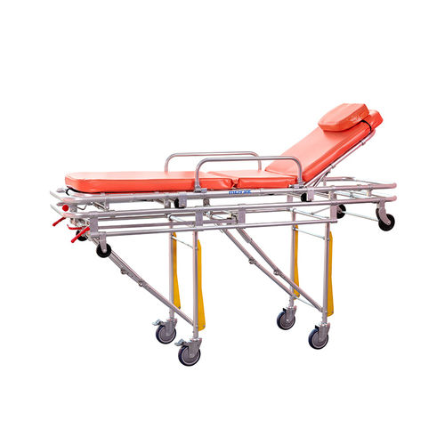 Carro camilla de transporte - YA-AS01 - Zhangjiagang Medi Medical Equipment - para ambulancias / manual / de altura variable