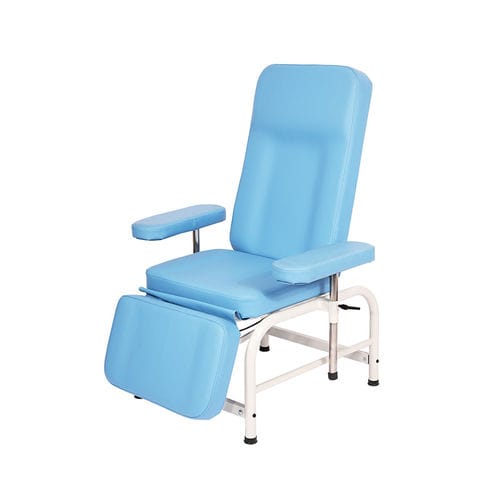 Sillón para extracción de sangre manual - YA-DS-M06 - Zhangjiagang Medi Medical Equipment - de 3 secciones