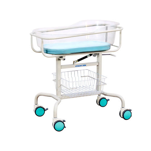 Cuna hospitalaria Trendelenburg invertida - MK-B03 - Zhangjiagang Medi Medical Equipment - de acero inoxidable / transparente