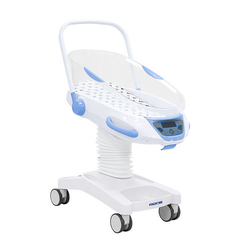 Cuna hospitalaria neonatal - MK-B01 - Zhangjiagang Medi Medical Equipment - de altura variable / Trendelenburg / con ruedas