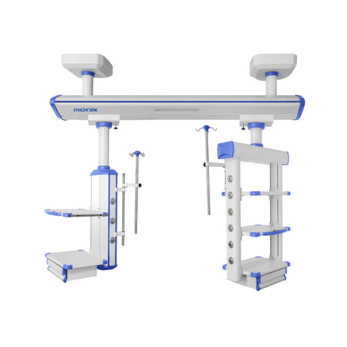 Columna de distribución de techo - MD-I2  - Zhangjiagang Medi Medical Equipment - para cuidados intensivos / con estantes