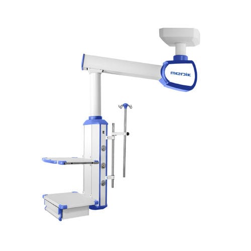Brazo de distribución de techo - MD-S4  - Zhangjiagang Medi Medical Equipment - para cuidados intensivos / de altura regulable / con columna