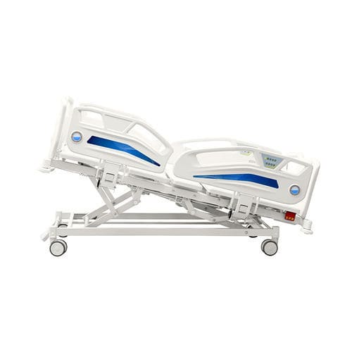 Cama psiquiátrica - YA-D5-2 - Zhangjiagang Medi Medical Equipment - eléctrica / de altura regulable / con ruedas