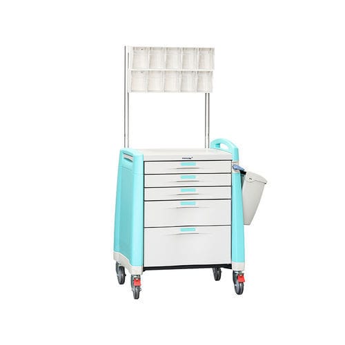 Carro médico - MK-P07 - Zhangjiagang Medi Medical Equipment - de anestesia / para medicamentos / de aluminio