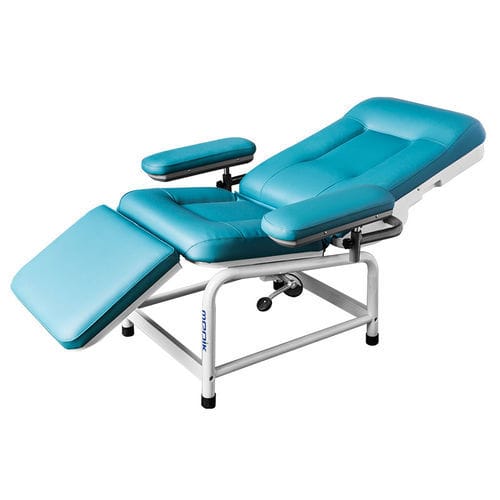 Sillón para extracción de sangre manual - YA-DS-M05 - Zhangjiagang Medi Medical Equipment - de 3 secciones