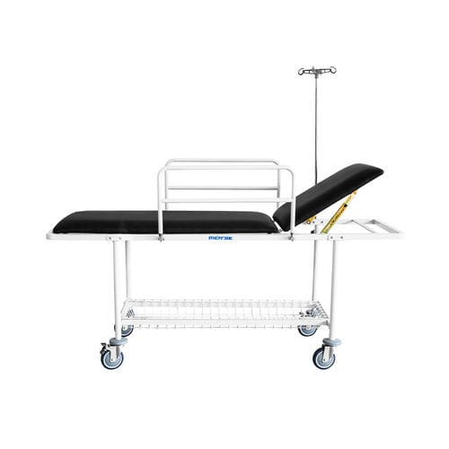 Carro camilla para traslado de pacientes - YA-PS10 - Zhangjiagang Medi Medical Equipment - manual / de altura variable / con respaldo regulable