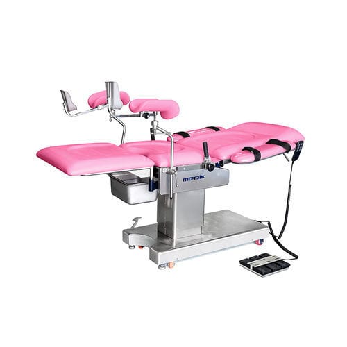 Sillón de reconocimiento ginecológico - MC-D05 - Zhangjiagang Medi Medical Equipment - eléctrico / con pedal / Trendelenburg