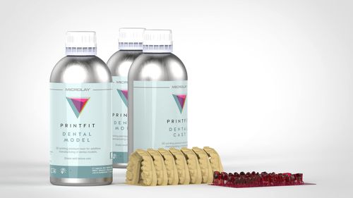 Material dental de resina - Printfit  - Microlay - para impresión en 3D / de modelización