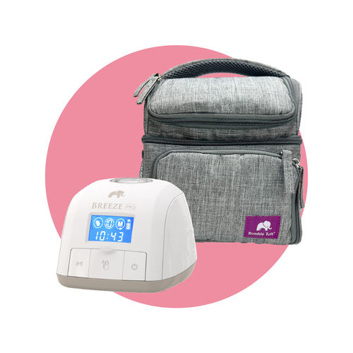 Sacaleches eléctrico - Breeze Pro - Rumble Tuff - de doble salida