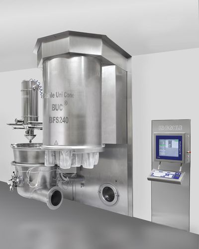 Granuladora de lecho fluidizado - BFS - L.B. Bohle Maschinen und Verfahren GmbH - para la industria farmacéutica / para I+D / secador