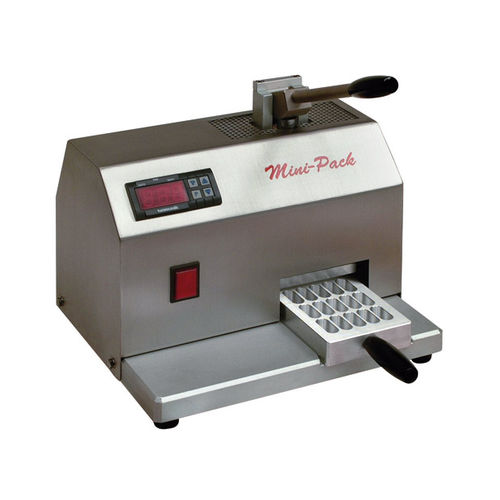 Sellador térmico para la industria farmacéutica - Mini Pack ST/HT - O.M.A.R. S.r.l. Pharmaceutical Blister Solution - manual / de mesa