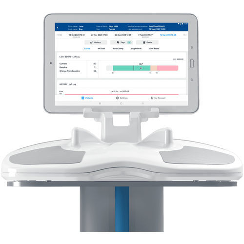 Aplicación web médica - SOZO® - Impedimed - clínica / de prueba / de prueba